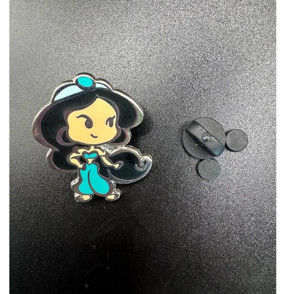 Cute Stylized Princesses Booster Princess Jasmine Aladdin Disney Trading Pin